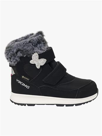 Viking Belle Butterfly 2V GTX Talvikengät, Black, 23