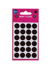 Hobby Mate Magneter selvklæbende ø13mm. 24 stk.