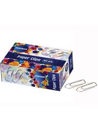 CENTRUM Clips 28mm metal 100 stk. Blanke.
