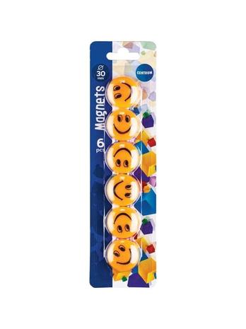 CENTRUM Magneter SMILE 30mm 6 stk.