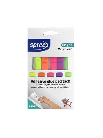 SPREE Hæftemasse 50g. Mix Color