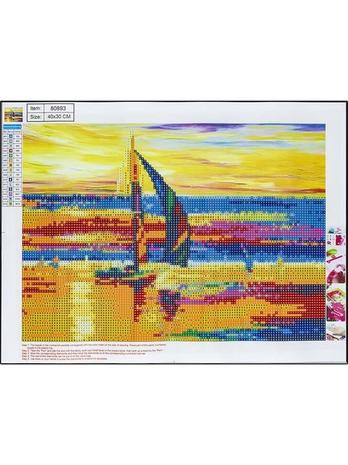 CENTRUM Diamond Painting 30*40cm. SEJLBÅD