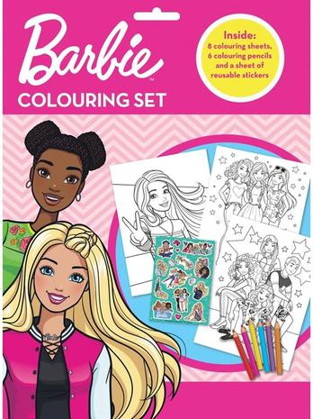 Alligator BARBIE Colouring Set – kuva 1/1