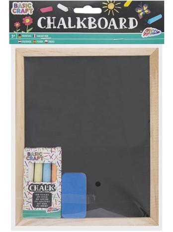 Creative Craft Group Kridttavle 20*16cm. m. 4 stk. kridt
