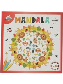 Creative Craft Group Malebog MANDALA 20.5*20.5cm DYR