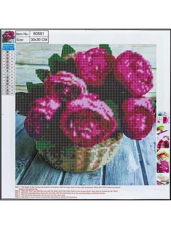 CENTRUM Diamond Painting 30*30cm. BLOMSTER