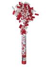 SCANSEASON Drejekonfetti 30cm rød/hvid konfetti