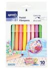 SPREE Tusser. 10 stk. ø4.5mm. PASTELFARVER