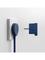 norm Schuko plug, matte blue – kuva 1