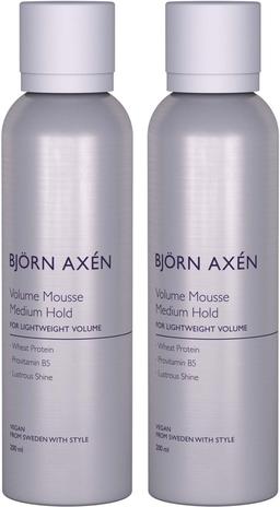 Björn Axén Volume Mousse Medium Hold 200 ml x 2