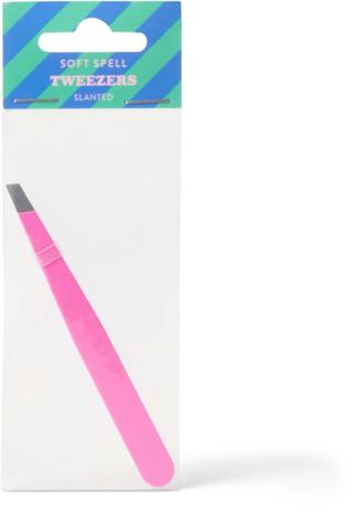 Soft Spell Tweezers Slanted Pink