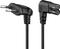 Pro Euro connection cord both ends angled 0.3 m black – kuva 6