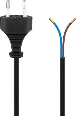 Pro Euro cord for assembly 1.5 m black