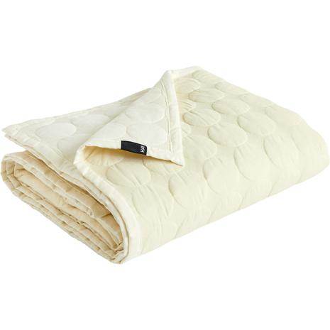 HAY - Mega Dot (Organic) Bedspread 260x260 Ivory Hay