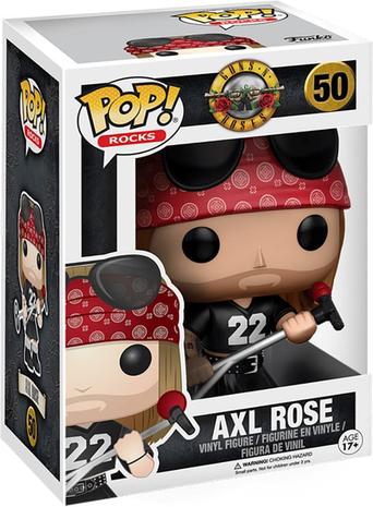 Guns N' Roses - Axel Rose Rocks! (Chase Edition möglich) Vinyl Figur 397 - Funko Pop! -figuuri - Unisex - Monivärinen