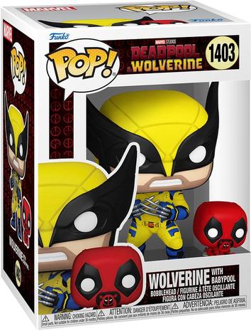 Funko Pop! Marvel: Deadpool & Wolverine - Wolverine With Babypool (1403) FIGU