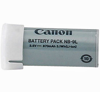 Canon NB-9L, akku
