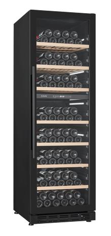 Cavin Arctic Collection 151D Full Glass Black, viinikaappi