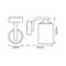 OSRAM ulkoseinälamppu ENDURA CLASSIC LANTERN CYLINDER musta – kuva 1