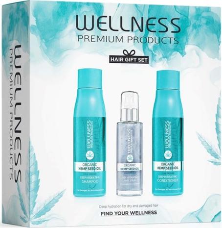 Wellness Premium Products Deep Hydrating Set (Shampoo 500 ml, Con