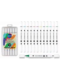 CENTRUM TWIN MARKERS 12 stk. etui