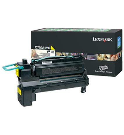 Lexmark C792A1YG, mustekasetti
