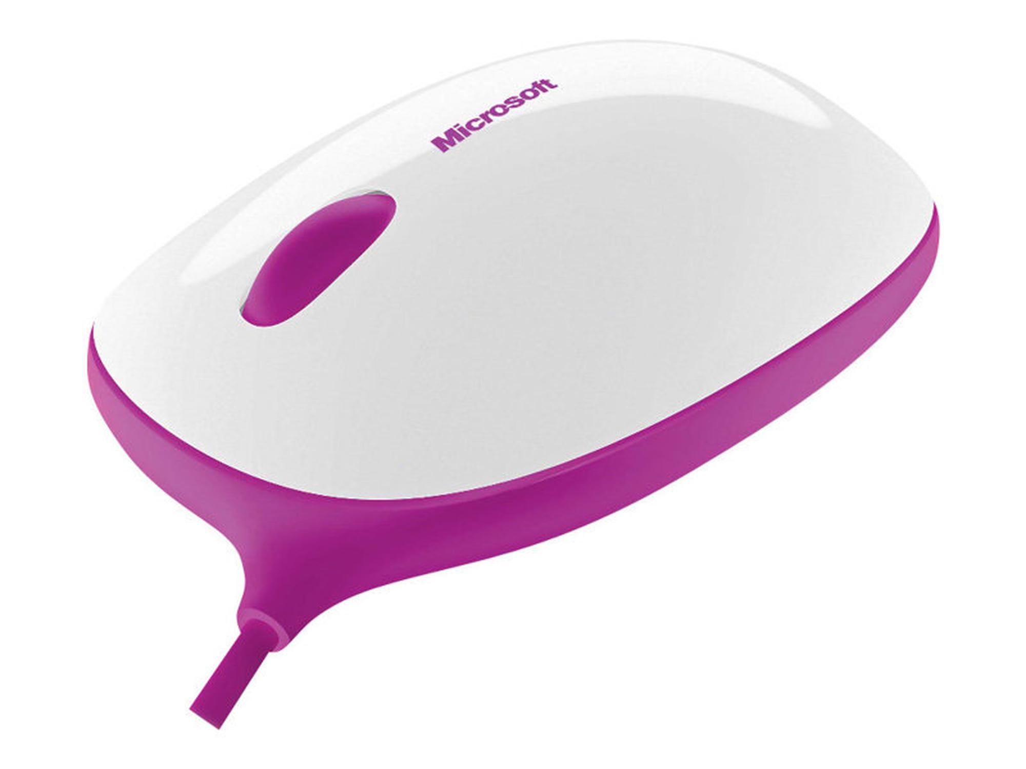 Microsoft Express Mouse T2J-00003 -langallinen hiiri, valkoinen/punainen
