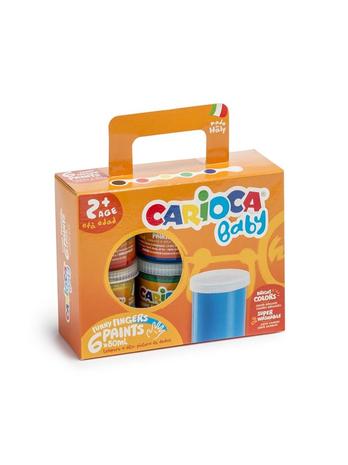 Carioca, sormiväri 6 x 80 ml