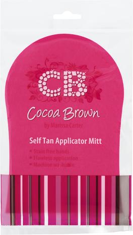 Cocoa Brown Pink Tanning Mitt
