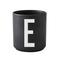 Design Letters Design Letters kuppi musta E – kuva 8