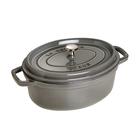 STAUB La Cocette Pata Ovaali 4.2 L 29 cm Valurauta Harmaa