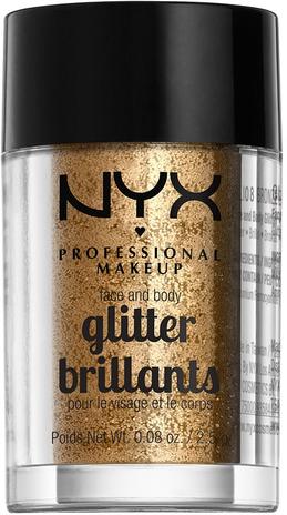 NYX Professional Makeup Face & Body Glitter Bronze