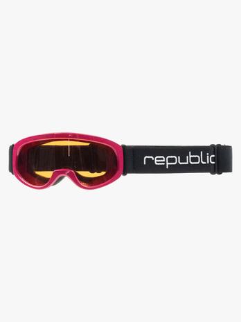 Republic Goggle R610 Kids Laskettelulasit, Raspberry