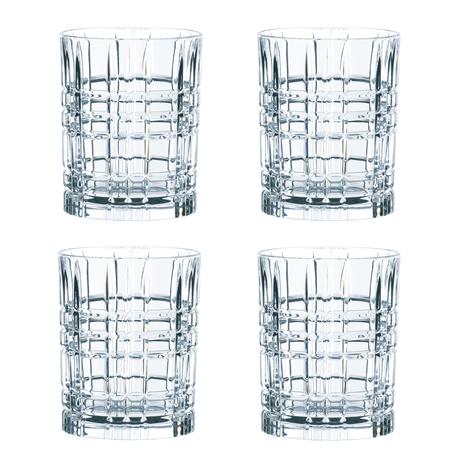 Nachtmann Square Whiskyglas 4-Pakkaus