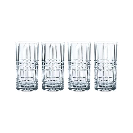 Nachtmann Square Longdrink-lasi 4-Pakkaus