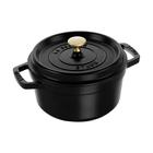 Staub Pyöreä Pata Valurautaa 2,2 L, Musta