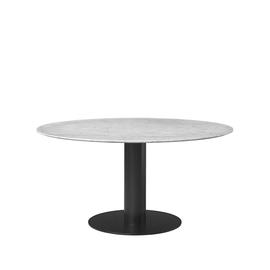 Gubi 2.0 Dining Table Bianco Carrara/Black ä˜150 cm