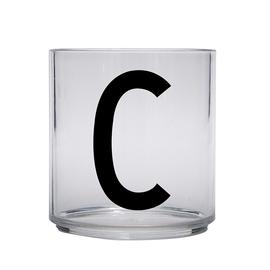 Design Letters Kids Personal Drinking Glass, C