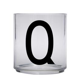 Design Letters Kids Personal Drinking Glass, Q