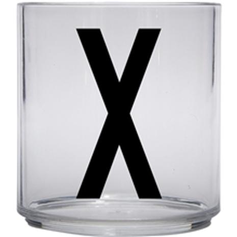 Design Letters Kids Personal Drinking Glass, X
