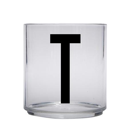 Design Letters Kids Personal Drinking Glass, T