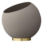 AYTM Globe Flower Pot ä˜37 cm, Taupe