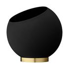 AYTM Globe Flower Pot ä˜30 cm, Black