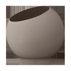 AYTM Globe Flower Pot ä˜17 cm, Taupe