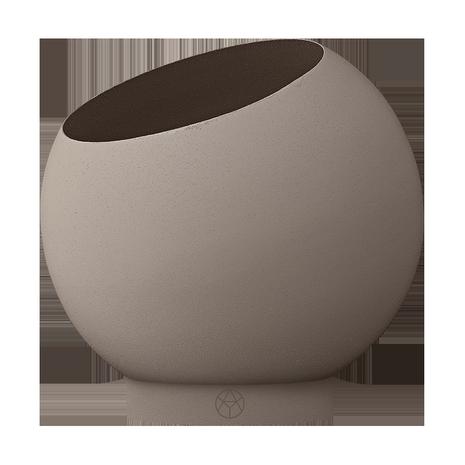 AYTM Globe Flower Pot ä˜17 cm, Taupe
