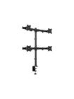 Multibrackets M Desktopmount Basic Quad, pöytäteline neljälle 15-27" / max 8 kg näytölle