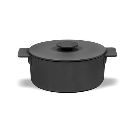Serax Surface valurautapata musta 2 L