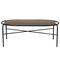 Warm Nordic Secant coffee table Oval, black/antique Guild – kuva 3
