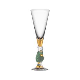Orrefors Nobel The Sparkling Devil Glass 19 cl, Forest Green