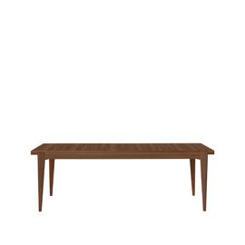 Gubi S-Table Dining Table Extendable 95x220 cm, Walnut